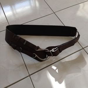 Leather belt